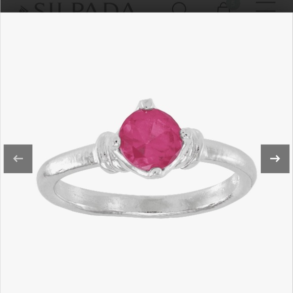 Red Essence Ring size 8 nib - Picture 4 of 6